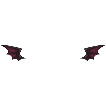 vampire halloween bat ears hairclips gothic red