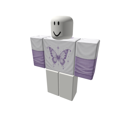 purple white butterfly