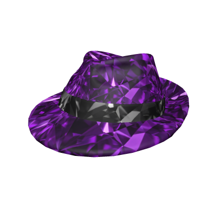 Purple Sparkle Fedora thumbnail