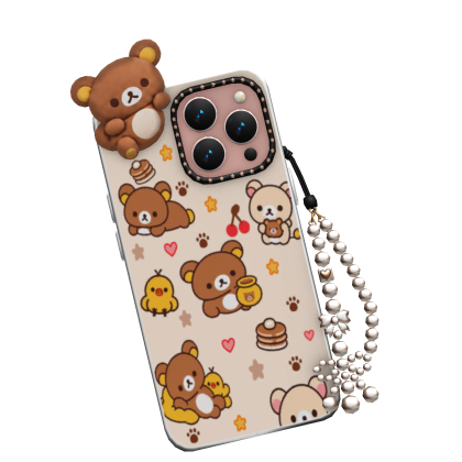 Cute Rilakkuma Brown Phone Case