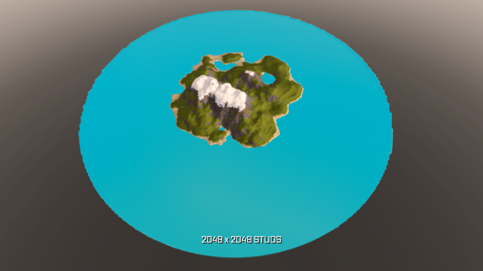 Terrain Island Generator V2 preview 3
