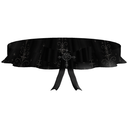 ♡ | vintage black gothic cross choker necklace ۶ Roblox item