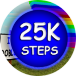Twenty-Five Thousand Steps