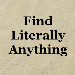 Find Literally Anything