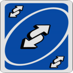 Blue Uno Card