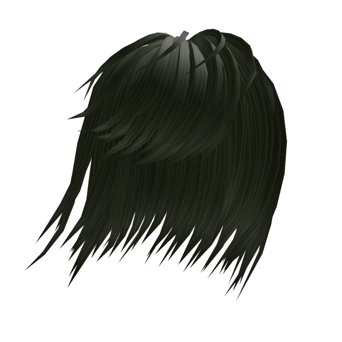 Dark Green Windy Scene Emo Hair