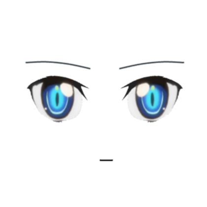 Cute anime eyes Roblox decal