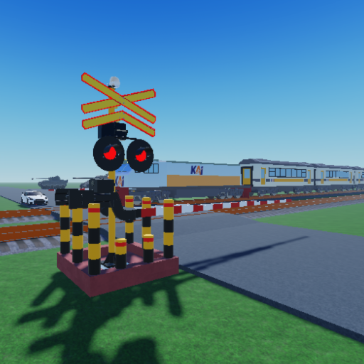 Perlintasan Kereta Api [Demolition] official Roblox game thumbnail