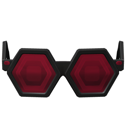 (NEW) Red Sparkling Robux Shades (ADDON) Roblox item