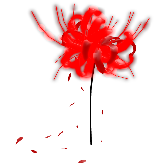 Lycoris Japanese | Spider Lily | Emission Glowing