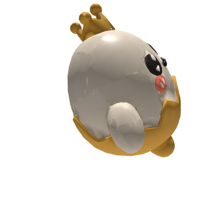 Cute Golden Crown Egg Shoulder pal