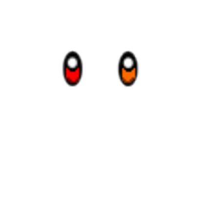 Orange and Red Eyes Roblox decal