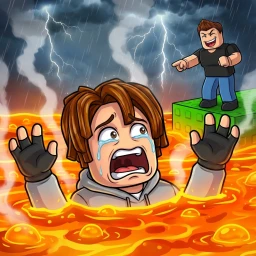 Escape Lava Tower 🔥 - roblox