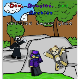 Dan, Douglas, and Archie's untitled sword game