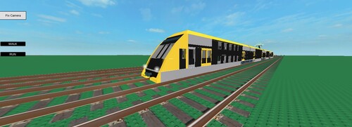 รถไฟจำลอง