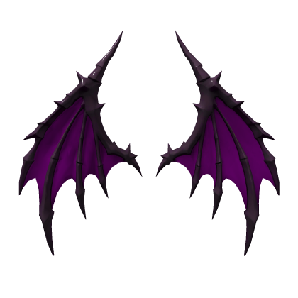 Pink Magenta Demon Wings Shadow Reaper Roblox item