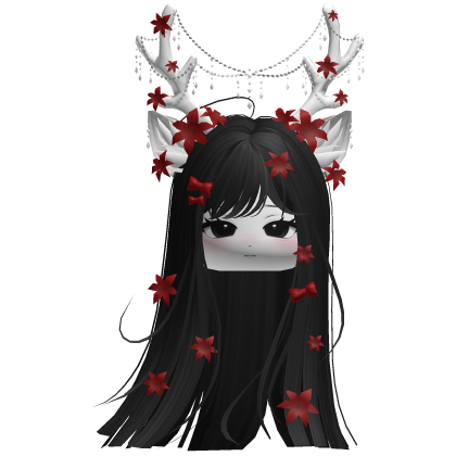 Ethereal Christmas Fairy Fawn Hair w/ Antlers