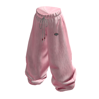 PINK corduroy training pants