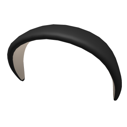 Black Hair Band Roblox item