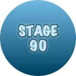 Reach Stage 90! Roblox badge thumbnail
