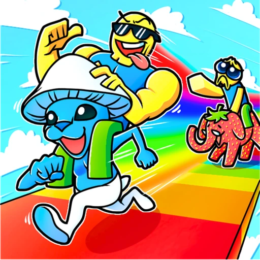 Smurf Cat Race, a Roblox game by XFrozen Studios
