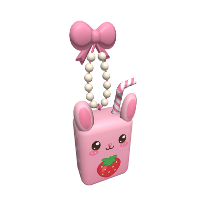 Bunny Juice Box Hip Charm