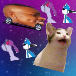 Pop cat and Da baby racing game!
