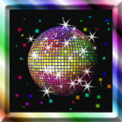 Disco Ball poster decor gamergwynn Roblox decal