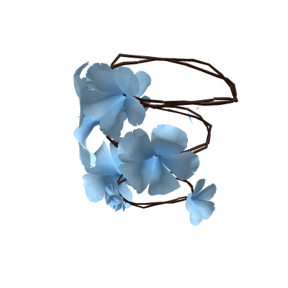 blue tropical flower ( korblox ) 