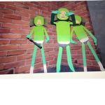 green. Gang