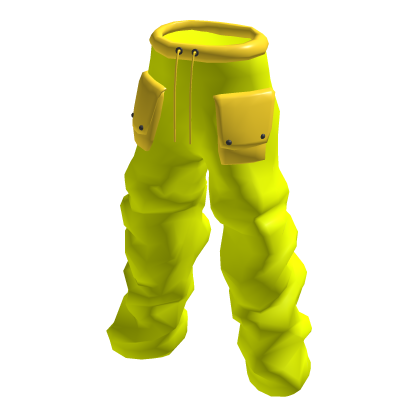 Yellow Box Pants