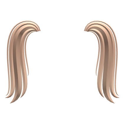 Shaggy Layered Pigtail Extensions in Blonde Roblox item