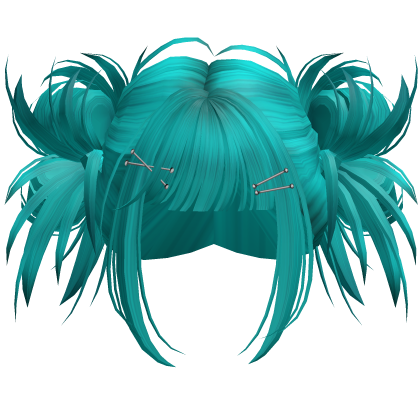 Scene Hyperpop Rave Buns (Aqua)