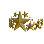 Gold Star Crown