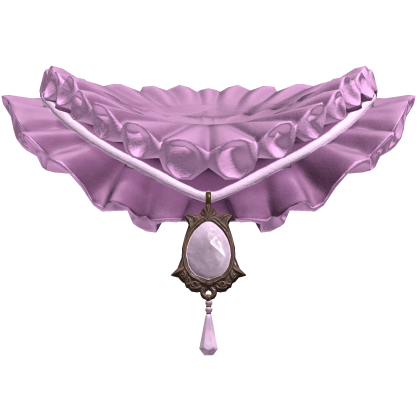 Pink Jester Neck Ruffle 3.0