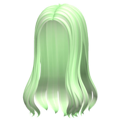 -',ৎ Wavy Preppy Skater Girl Hair in Green