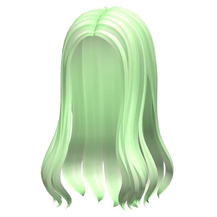 -',ৎ Wavy Preppy Skater Girl Hair in Green