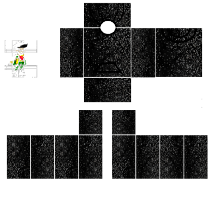 Black Iron Hoodie (template) Roblox decal