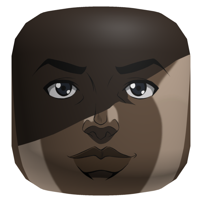 Smokey Brown Face [Custom Skintone]