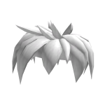 White Anime Hair