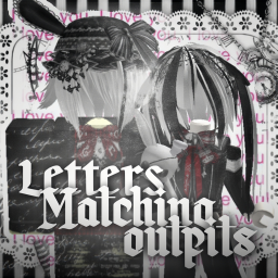 letters matching outfit ideas icon