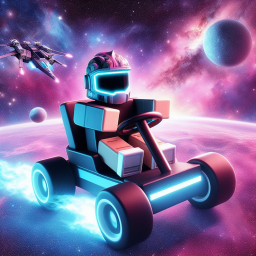 Cart Ride Through a Galaxy for Admin! (NEW CARTS!)