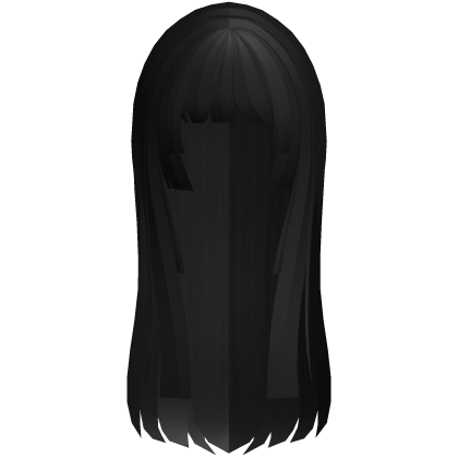 yumeko's blunt layered schoolgirl hime; black Roblox item