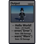 Output's Trading Card