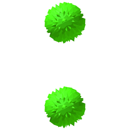 Neon Green Clown Buttons Roblox item