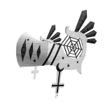 White Twisted Valkyrie Helm