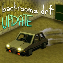 backrooms drift but there are 100 players icon