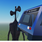 Siren head with train