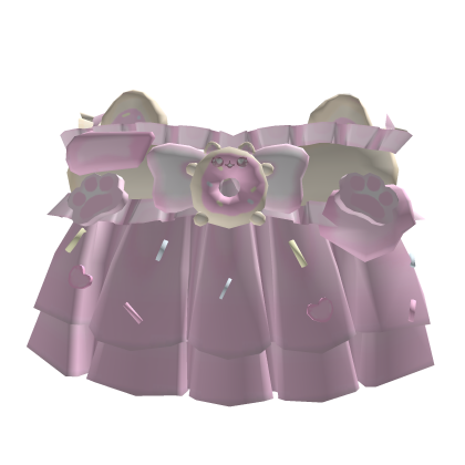 Adorable Frosted Pusheen Bow Shirt Sweet Treat