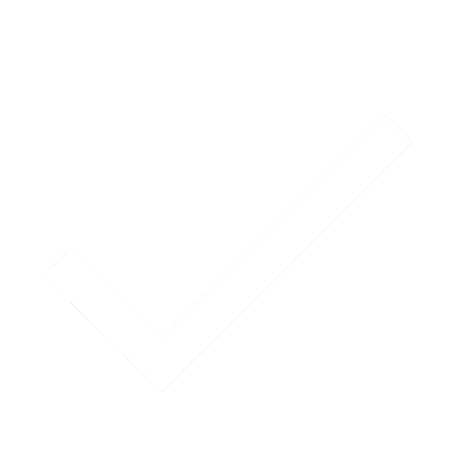 White check